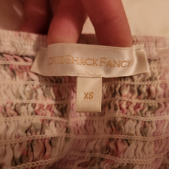 LoveShackFancy Pink and Cream Smocked Detail - Picture 5 of 9